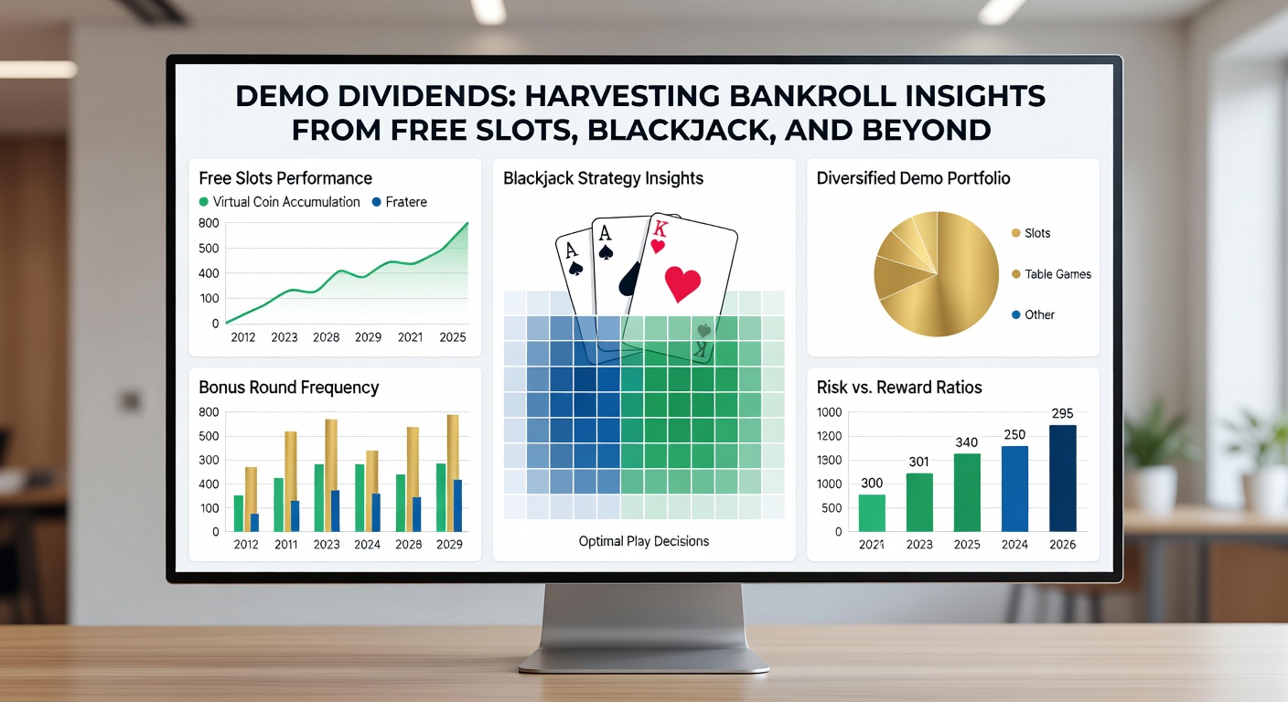 Close-up of blackjack demo table with strategy charts overlaid, showing decision trees for bankroll preservation